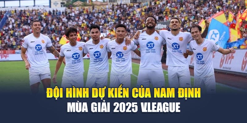 Soi Kèo Bóng Đá Quảng Nam Vs Thép Xanh Nam Định Ngày 15/6 3 Đội hình dự kiến của Nam Định mùa giải 2025 V.League